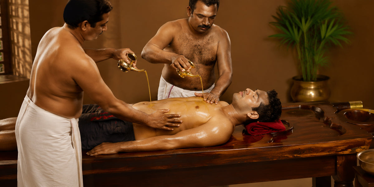 PARISHEKA – Continuous Warm Herbal Oil Therapy